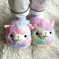 Pantofole in alpaca Kawaii kawaii