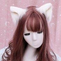 Cosplay Söta Kattunge Kattöron med Little Bell Hair Clip Cat Ears kawaii