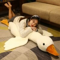 Cute Swan Pillow Plush Pillow kawaii