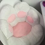 카와이 고양이 발 베개 봉제 인형