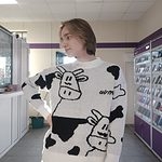Maglione di mucca pullover Kawaii