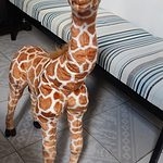 Simpatico peluche giraffa