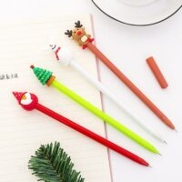 Simpatica penna neutra della serie natalizia Natale kawaii