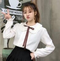 coffee-tie-blouse