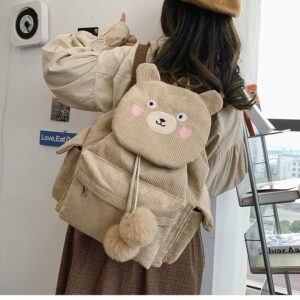 Kawaii Sweet Cartoon Bear Backpack bear kawaii