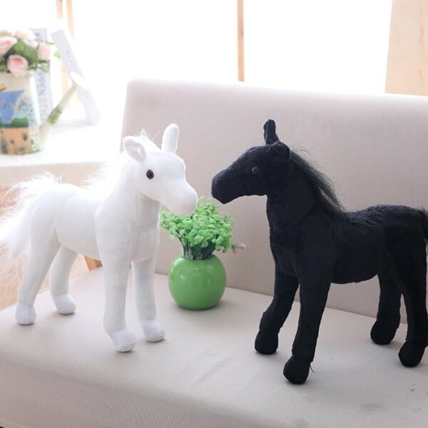 Brinquedos de pelúcia para cavalos Kawaii Cavalo kawaii