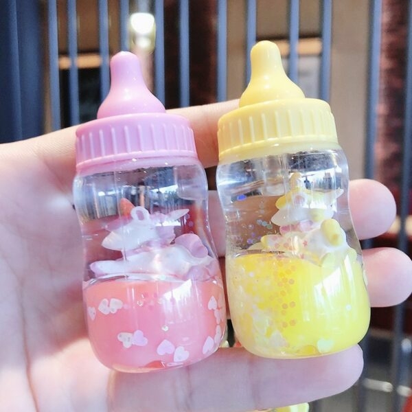 Cute Pacifier Bottle Keychain Pacifier Bottle kawaii