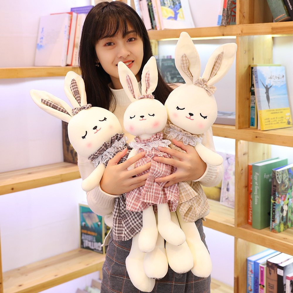 Poupée lapin en peluche squishy - Boutique de mode Kawaii