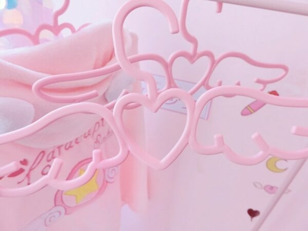 Winged Heart Hanger Set 5/10pcs Cute kawaii