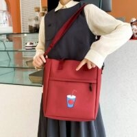 Большой нейлоновый рюкзак Kawaii с героями мультфильмов Набор рюкзаков каваи