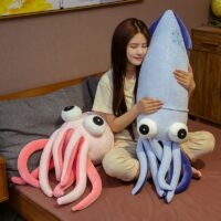 Pluszowe zabawki Kawaii Big Squid Kawaii ośmiornicy