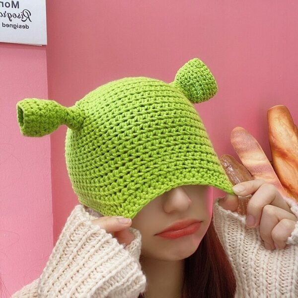 Cappello da passamontagna Mostro Shrek Passamontagna kawaii