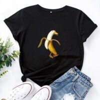 Maglietta Kawaii Anatra Banana Anatra banana kawaii