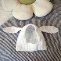 Kawaii Bunny oren hoed Konijnenoren kawaii