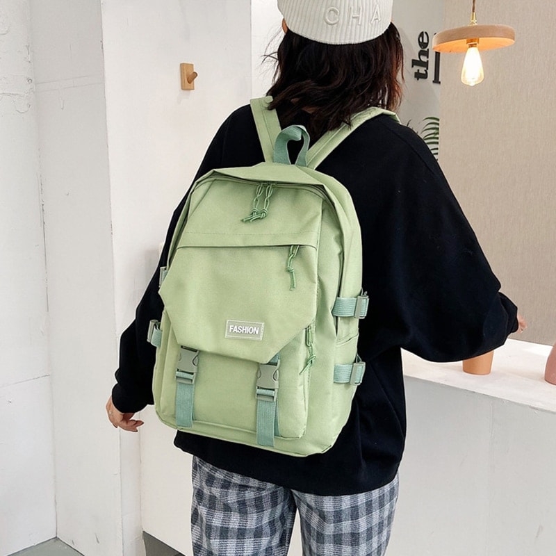 Kawaii Korean Nylon Backpack - Kawaii Fashion Shop | Cute Asian ...