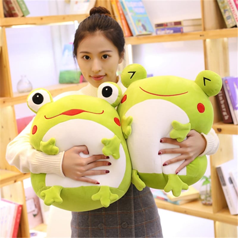 Big Eyes Frog Plush Toy - Kawaii Fashion Shop