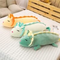 Brinquedos de pelúcia de dragão de desenho animado Desenho animado kawaii