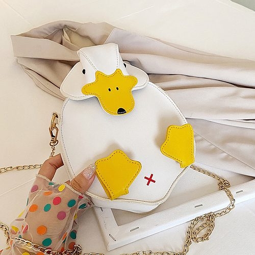 Kawaii Cartoon Duck Shoulder Bag - Kawaii Fashion Shop | Cute Asian ...