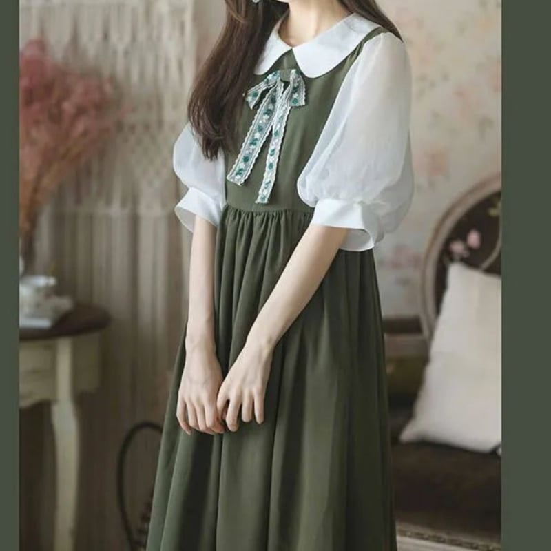 Harajuku Bow Sleeve Korean Cute Tops · KoKo Fashion · Online Store