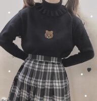 suéter preto