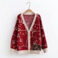 pull-over rouge