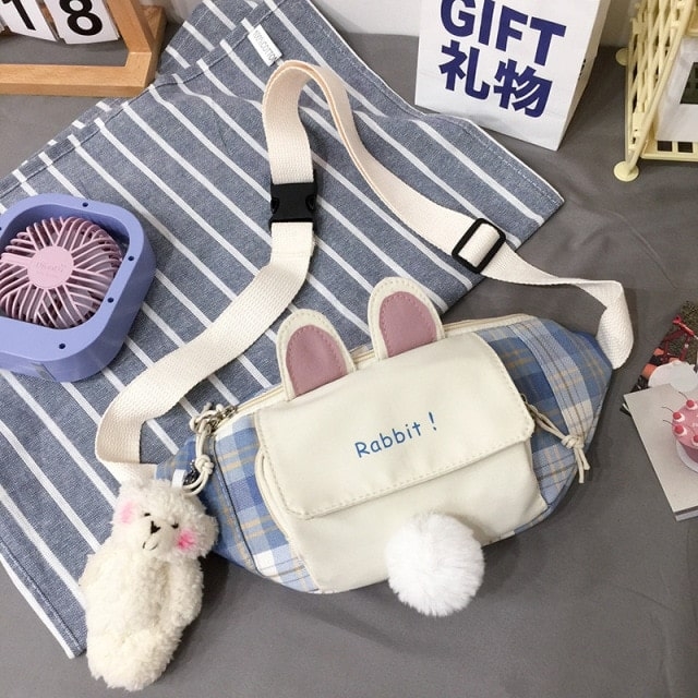 Поясная сумка с ушками кролика Kawaii