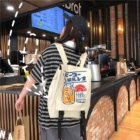 Нейлоновый рюкзак с аниме-принтом Kawaii японский каваи