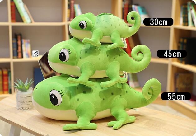 Pluszowe zabawki Kawaii Kameleon