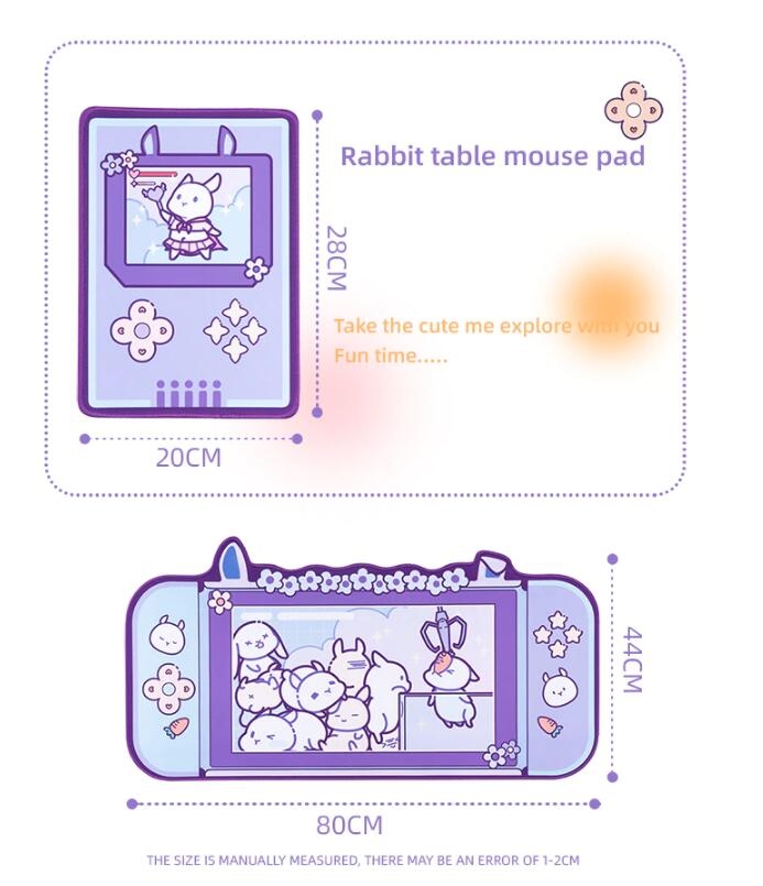 Коврик для игровой мыши Kawaii Rabbit Trap