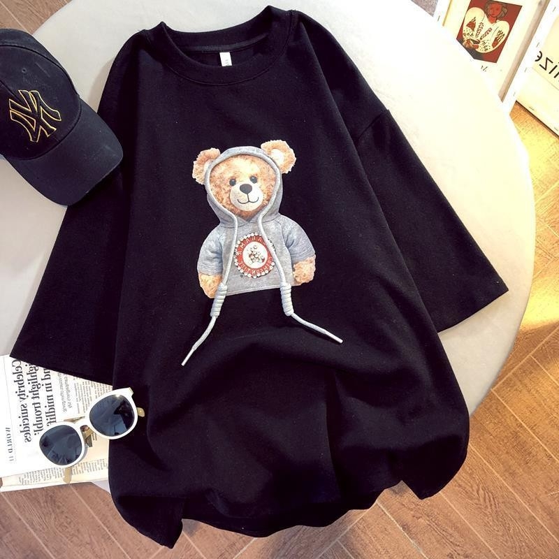 T-shirts ours de style coréen kawaii
