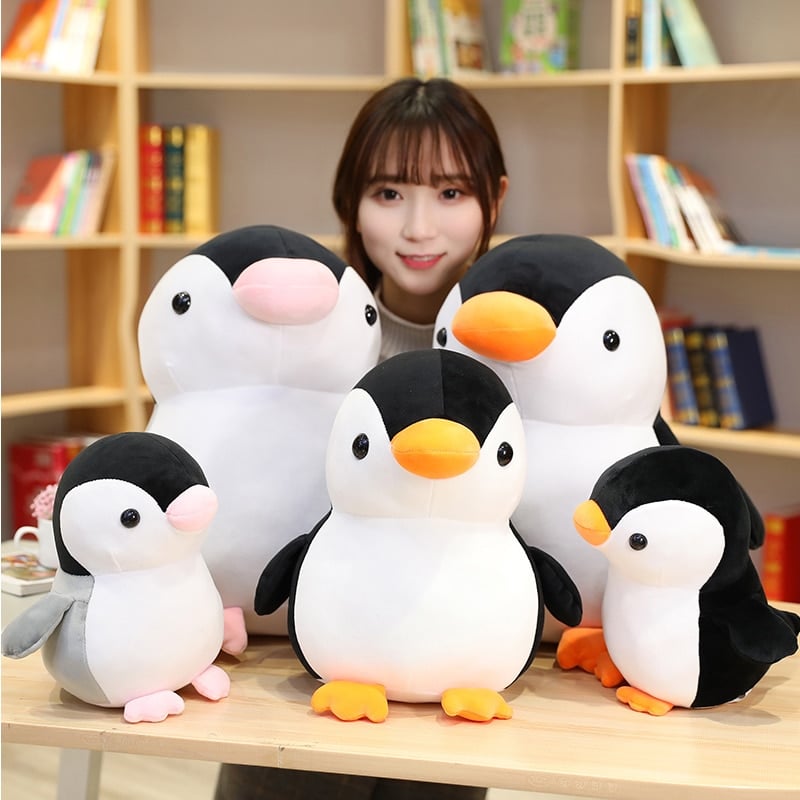 Jouets en peluche gros pingouin de dessin animé - Boutique de mode
