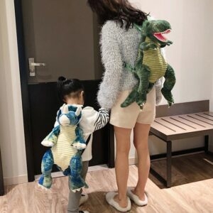 Grazioso zaino con dinosauro 3D Zaino kawaii