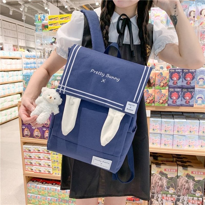 Kawaii Japanese Bunny Backpack - Kawaii Fashion Shop