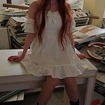 ホワイト Kawaii Fairy ストラップ ドレス