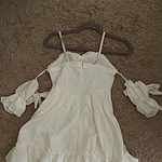 Witte Kawaii jurk met feeënbandjes