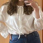Vintage holle Koreaanse blouses