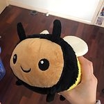 Brinquedos de pelúcia kawaii abelha joaninha