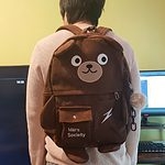 Cute Big Bear Backpack