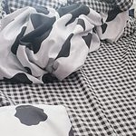Комплект постельного белья с принтом «Молочная корова» в стиле каваи