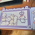 Kawaii Rabbit Trap 게임용 마우스 패드