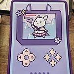 Tappetino per mouse da gioco Kawaii Rabbit Trap