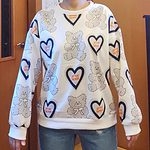Sweatshirt mit Kawaii-Bären-Print