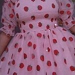 카와이 스트로베리 페어리 드레스