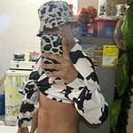 Korean Style Milky Cow Print Blouse