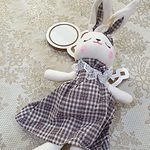Kawaii Pluszowe zabawki-króliki z dużymi uszami