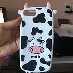 Vinilo o funda para iPhone Linda vaca lechera