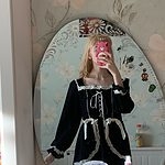 Robe Lolita Noire Japonaise