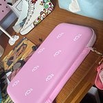 Roze Cat Paw Switch-hoesje