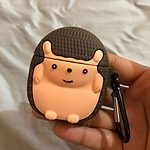 Etui na słuchawki Airpods z motywem kreskówki 3D Hedgehog