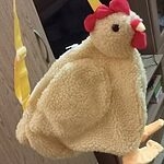 Minibolso de hombro con pollo kawaii